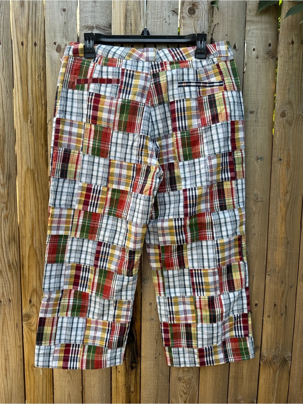 Cape Madras patchwork Capri pant - Picture 4 of 6